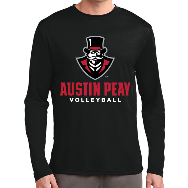 APSU Volleyball  - Tall Long Sleeve PosiCharge ® Competitor Tee Thumbnail
