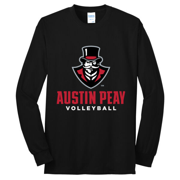 APSU Volleyball  - Tall Long Sleeve Core Blend Tee Thumbnail