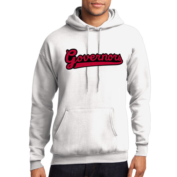 Governors- Distressed - Core Fleece Pullover Hooded Sweatshirt Thumbnail