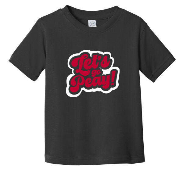 Lets Go Peay  - Toddler Fine Jersey Tee Thumbnail
