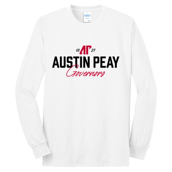 1927 APSU Governors - Long Sleeve Core Blend Tee Thumbnail