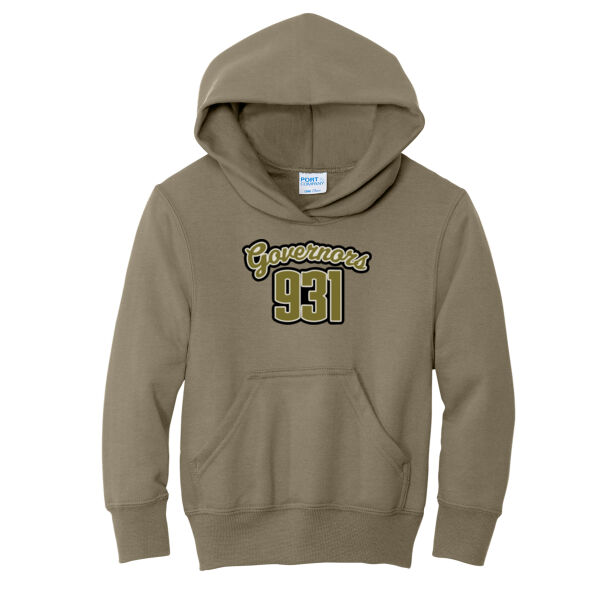 MILITARY GOVERNORS 931 - Youth Core Fleece Pullover Hooded Sweatshirt Thumbnail