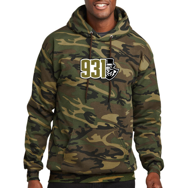 APSU 931 - Core Fleece Camo Pullover Hooded Sweatshirt Thumbnail