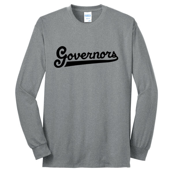 Governors Script  - Long Sleeve Core Blend Tee Thumbnail