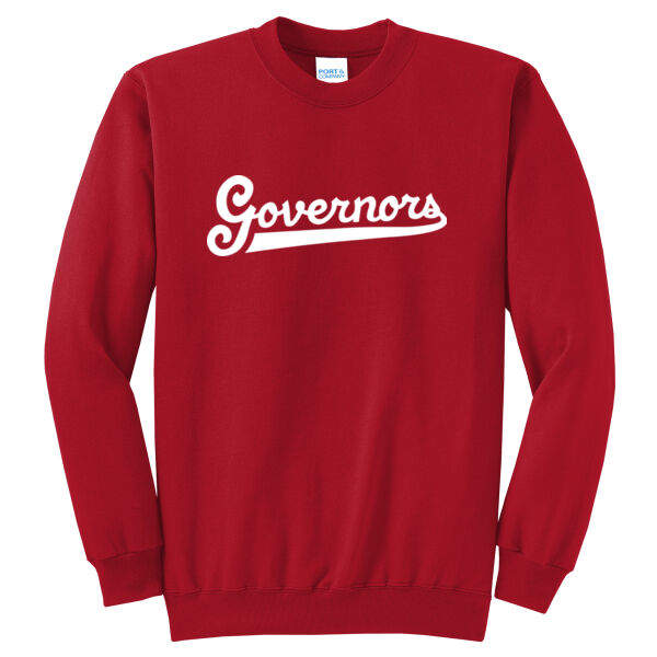 Governors Script  - Core Fleece Crewneck Sweatshirt Thumbnail
