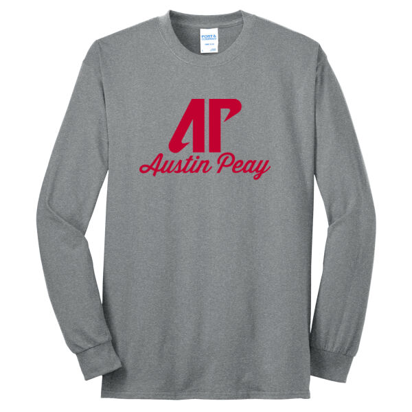 Austin Peay Cursive  - Long Sleeve Core Blend Tee Thumbnail
