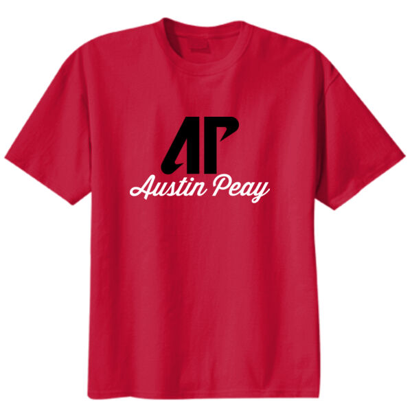 Austin Peay Cursive  - Youth Core Blend Tee Thumbnail