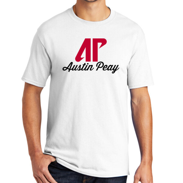 Austin Peay Cursive  - Core Blend Tee Thumbnail