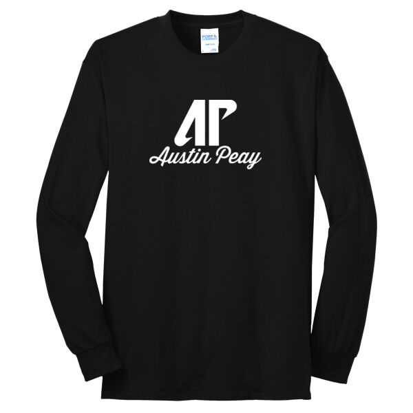 Austin Peay Cursive  - Long Sleeve Core Blend Tee Thumbnail