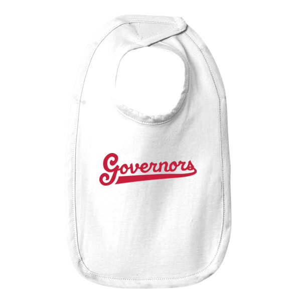 Governors Script  - Infant Premium Jersey Bib Thumbnail
