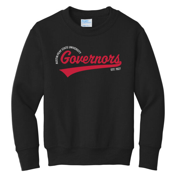 AP Governors - Youth Core Fleece Crewneck Sweatshirt Thumbnail