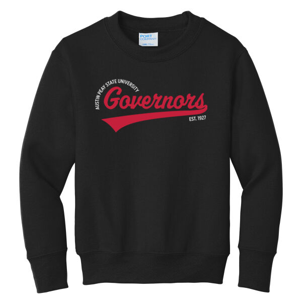 AP Governors - Youth Core Fleece Crewneck Sweatshirt Thumbnail