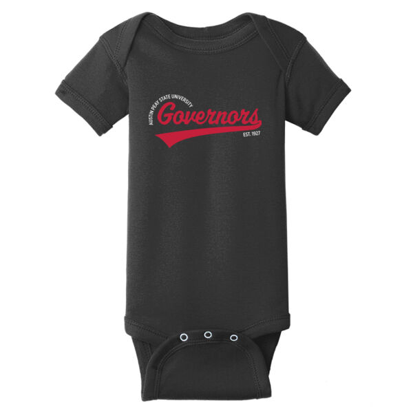 AP Governors - Infant Short Sleeve Baby Rib Bodysuit Thumbnail