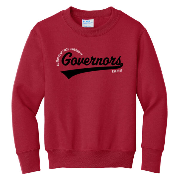 AP Governors - Youth Core Fleece Crewneck Sweatshirt Thumbnail