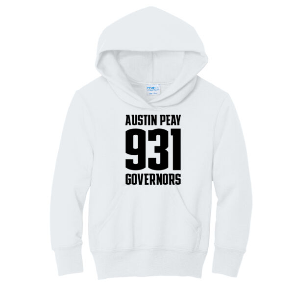 931 Stacked  - Youth Core Fleece Pullover Hooded Sweatshirt Thumbnail