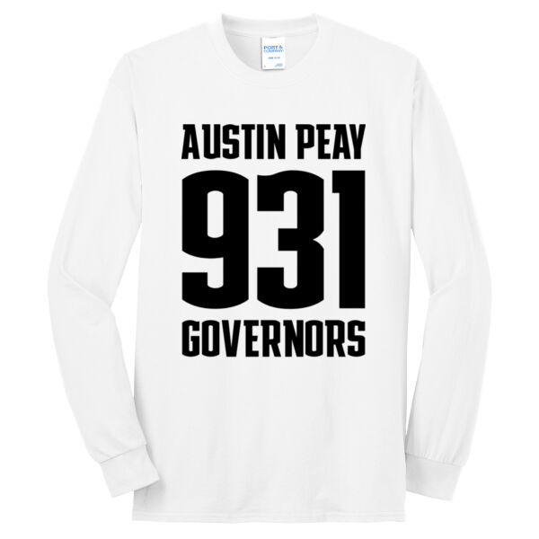 931 Stacked  - Tall Long Sleeve Core Blend Tee Thumbnail