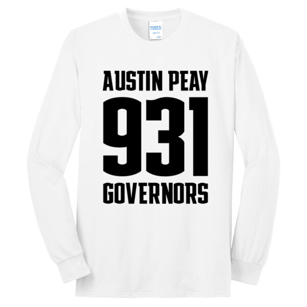931 Stacked  - Tall Long Sleeve Core Blend Tee Thumbnail
