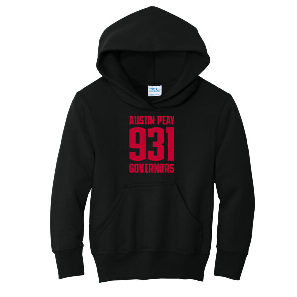 931 Stacked  - Youth Core Fleece Pullover Hooded Sweatshirt Thumbnail