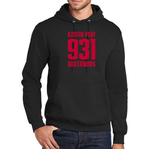 931 Stacked  - Tall Core Fleece Pullover Hooded Sweatshirt Thumbnail