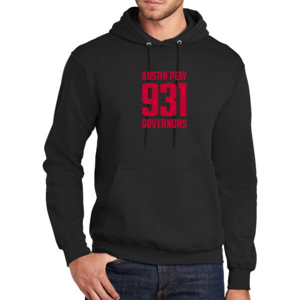 931 Stacked  - Tall Core Fleece Pullover Hooded Sweatshirt Thumbnail