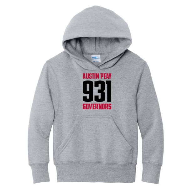 931 Stacked  - Youth Core Fleece Pullover Hooded Sweatshirt Thumbnail