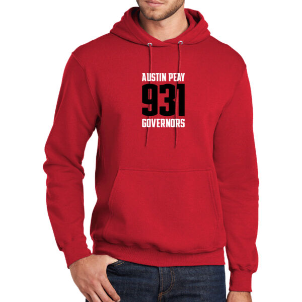 931 Stacked  - Tall Core Fleece Pullover Hooded Sweatshirt Thumbnail