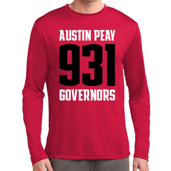 931 Stacked  - Tall Long Sleeve PosiCharge ® Competitor Tee Thumbnail