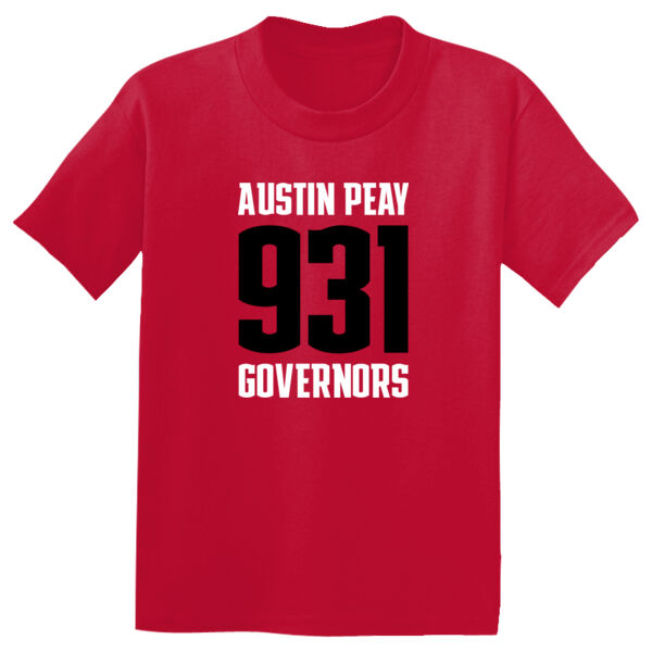 931 Stacked  - Youth PosiCharge ® Competitor Tee Thumbnail