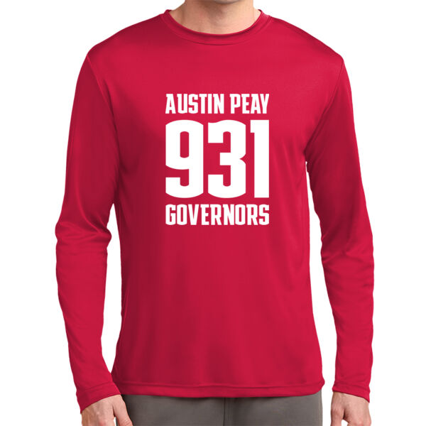 931 Stacked  - Tall Long Sleeve PosiCharge ® Competitor Tee Thumbnail