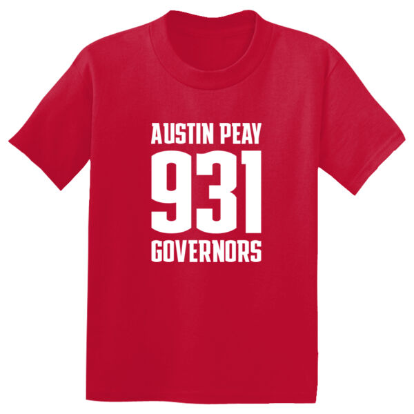 931 Stacked  - Youth PosiCharge ® Competitor Tee Thumbnail