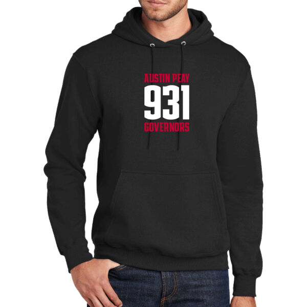 931 Stacked  - Tall Core Fleece Pullover Hooded Sweatshirt Thumbnail