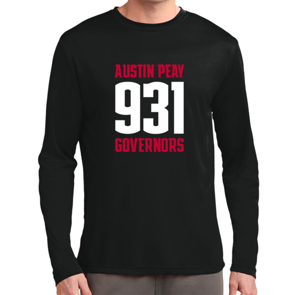 931 Stacked  - Tall Long Sleeve PosiCharge ® Competitor Tee Thumbnail
