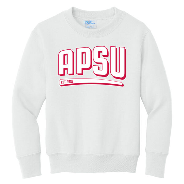 APSU - Youth Core Fleece Crewneck Sweatshirt Thumbnail