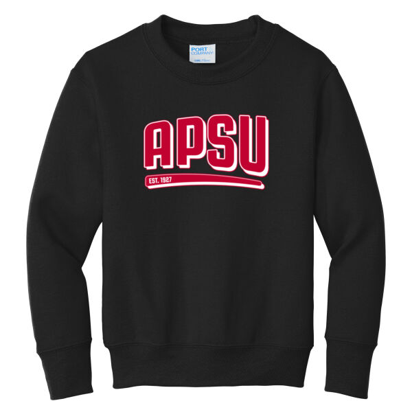 APSU - Youth Core Fleece Crewneck Sweatshirt Thumbnail