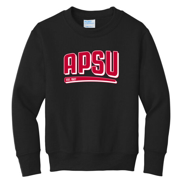 APSU - Youth Core Fleece Crewneck Sweatshirt Thumbnail