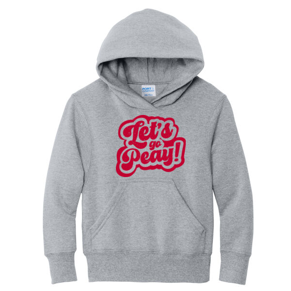 Lets Go Peay  - Youth Core Fleece Pullover Hooded Sweatshirt Thumbnail
