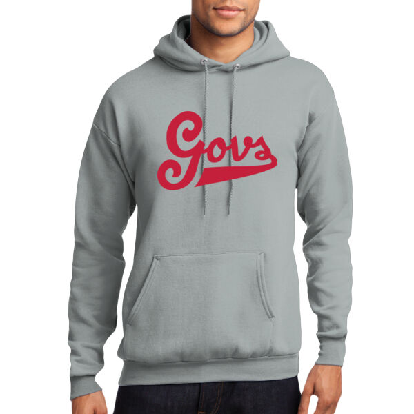 Govs Script  - Core Fleece Pullover Hooded Sweatshirt Thumbnail