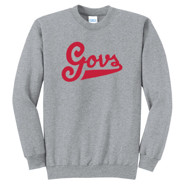Govs Script  - Core Fleece Crewneck Sweatshirt Thumbnail