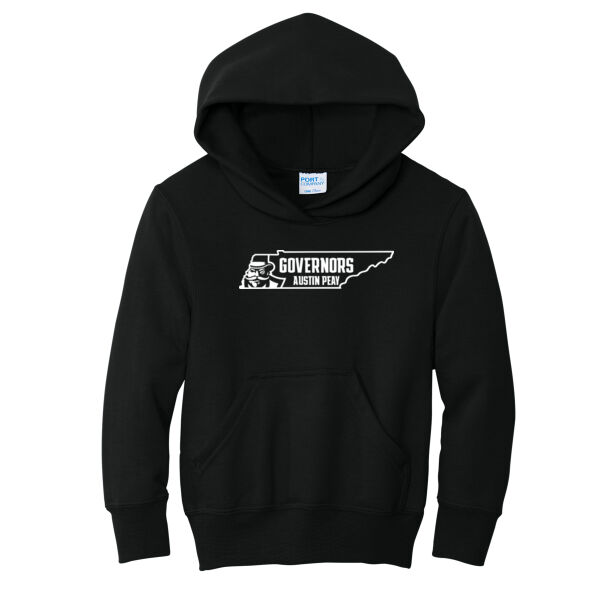 Governors State APSU  - Youth Core Fleece Pullover Hooded Sweatshirt Thumbnail
