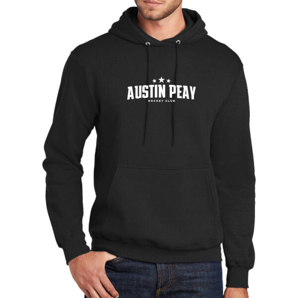 Austin Peay Hockey Club  - Tall Core Fleece Pullover Hooded Sweatshirt Thumbnail