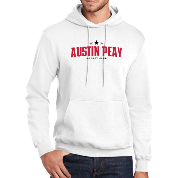 Austin Peay Hockey Club  - Tall Core Fleece Pullover Hooded Sweatshirt Thumbnail