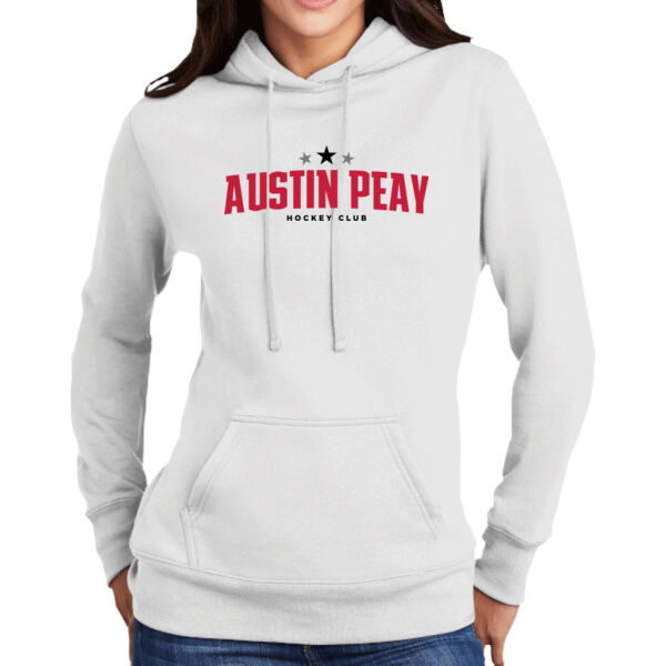Austin Peay Hockey Club  - Women's Core Fleece Pullover Hooded Sweatshirt Thumbnail