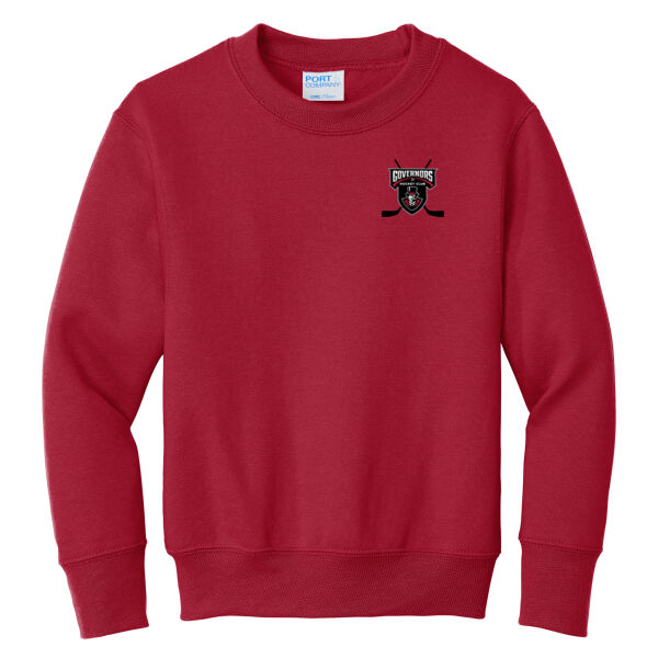 Austin Peay Hockey Club  - Youth Core Fleece Crewneck Sweatshirt Thumbnail