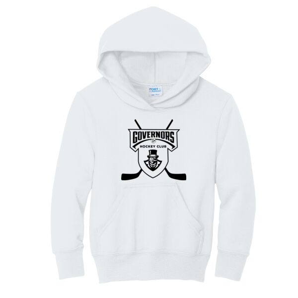 Austin Peay Hockey Club  - Youth Core Fleece Pullover Hooded Sweatshirt Thumbnail