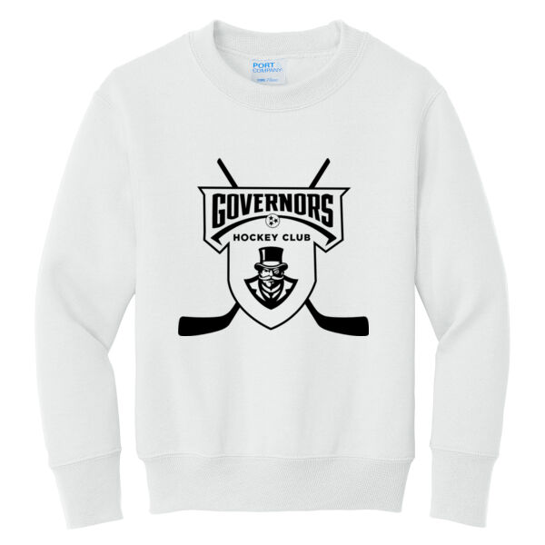 Austin Peay Hockey Club  - Youth Core Fleece Crewneck Sweatshirt Thumbnail