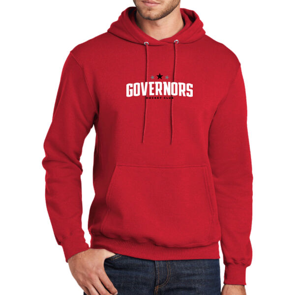 Austin Peay Hockey Club  - Tall Core Fleece Pullover Hooded Sweatshirt Thumbnail