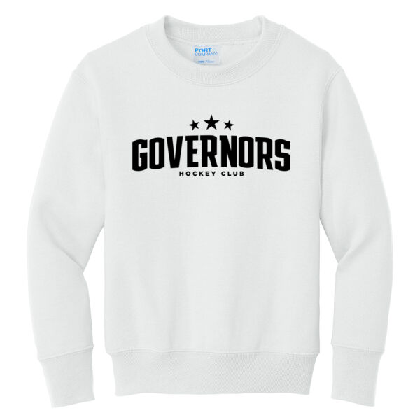 Austin Peay Hockey Club  - Youth Core Fleece Crewneck Sweatshirt Thumbnail