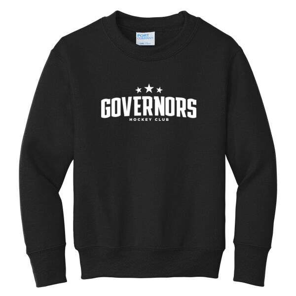 Austin Peay Hockey Club  - Youth Core Fleece Crewneck Sweatshirt Thumbnail