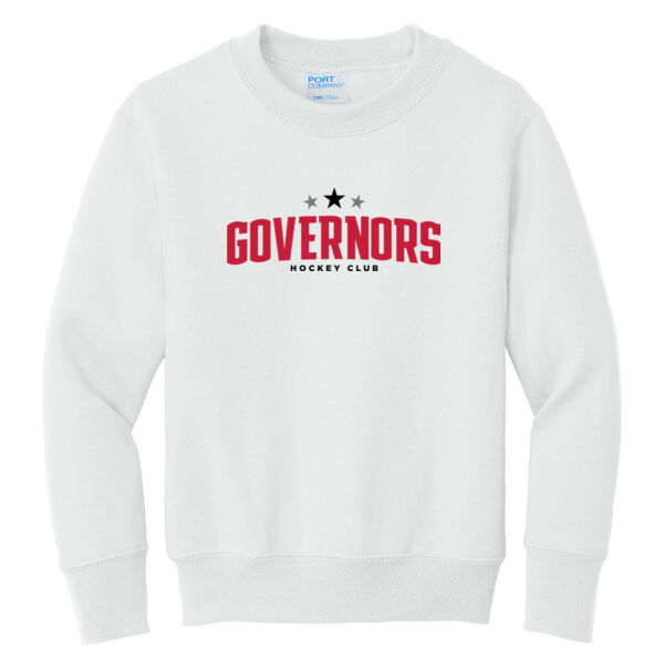 Austin Peay Hockey Club  - Youth Core Fleece Crewneck Sweatshirt Thumbnail