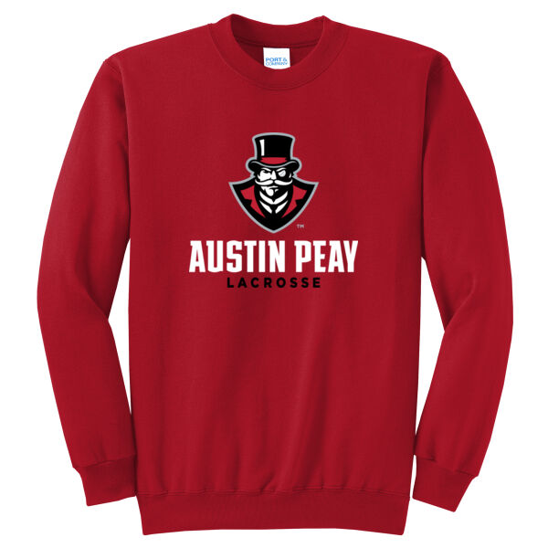 APSU Lacrosse - Core Fleece Crewneck Sweatshirt Thumbnail